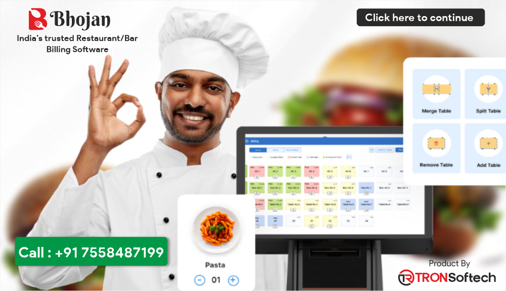 Bhojan billing software